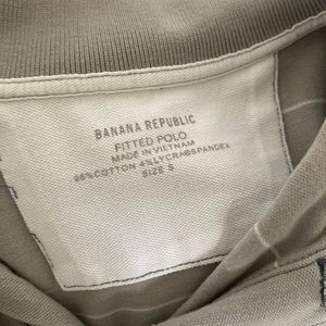 Banana Republic Striped Polo